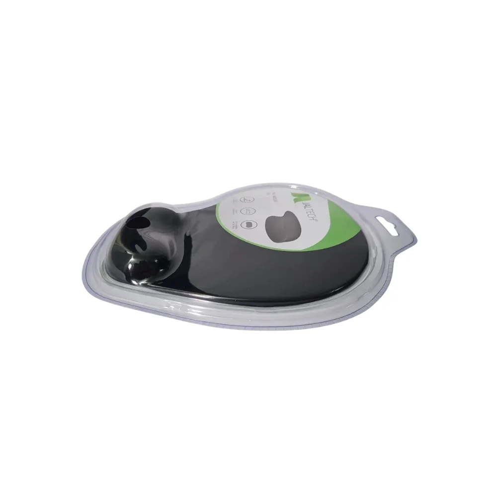 Pad Mouse Jaltech descansa muñeca en gel, negro