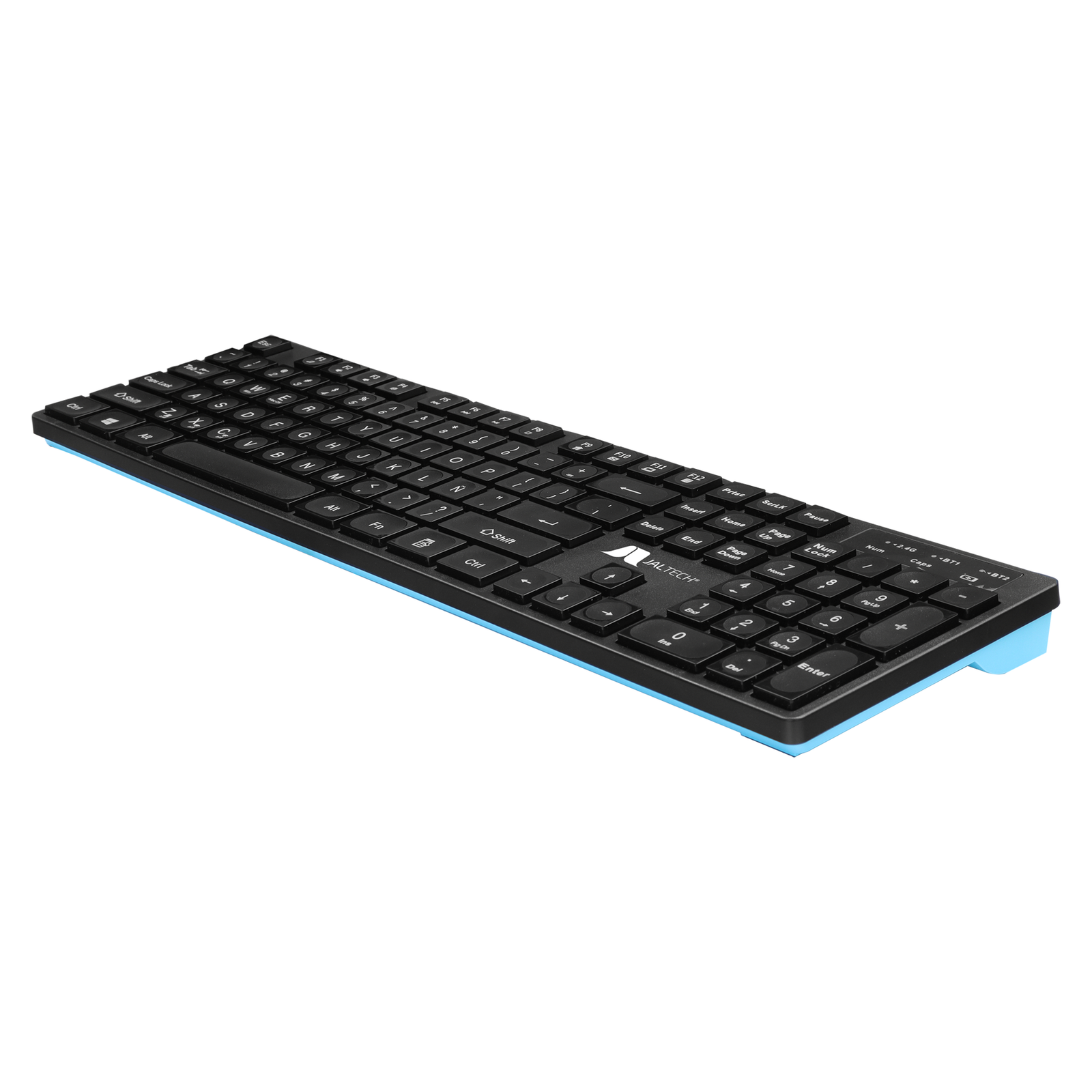 Combo Teclado Mouse Jaltech K10C Inalámbrico Azul